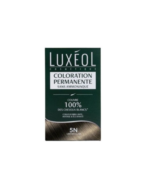 LUXEOL Coloration 5N Chatain Clair