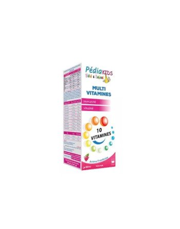 VITAL Pediakids Multivitamines Sirop Arome Framboise, 150ml