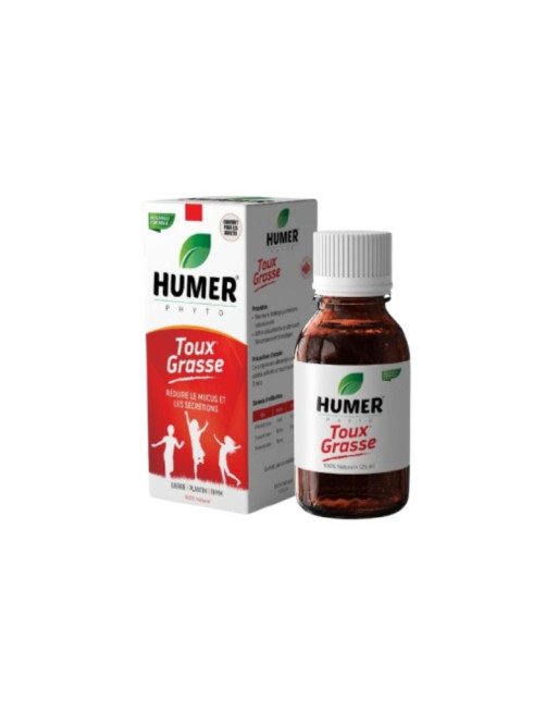 HUMER PHYTO Toux Grasse Sirop, 125ml