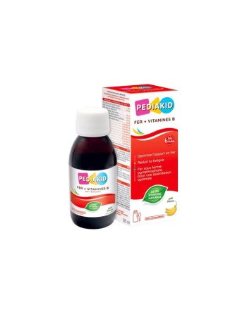 PEDIAKID Fer & Vitamine B Sirop, 125ml