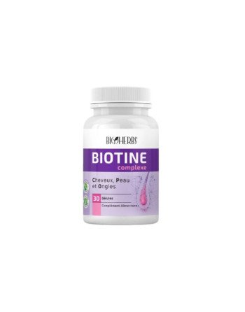 BIOHERBS Biotine Complexe, 30 Gélules