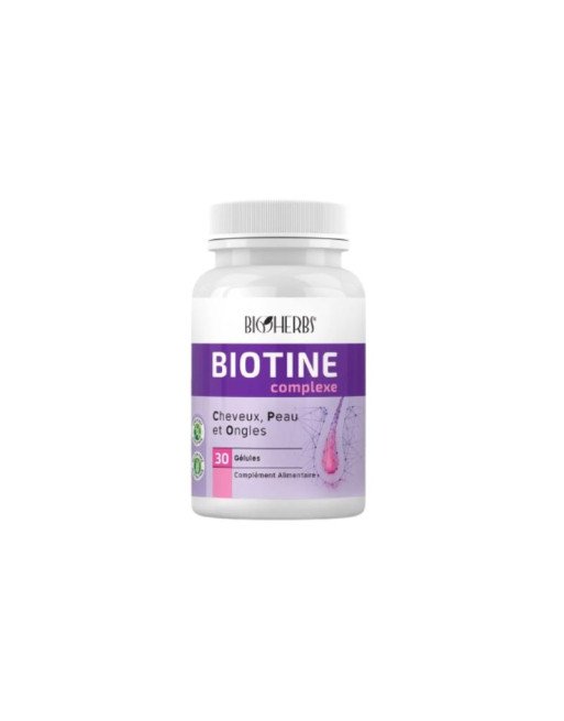 BIOHERBS Biotine Complexe, 30 Gélules
