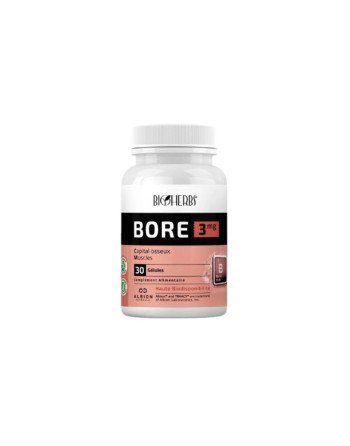 BIOHERBS Bore 3mg, 30 Gélules
