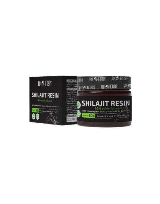 BIOHERBS Shilajit Resin, 50Gr