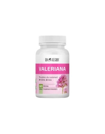 BIOHERBS Valeriana, 60 Gélules