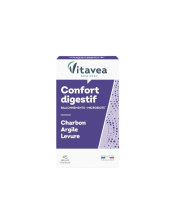 VITAVEA Confort Digestif Charbon Levure Argile