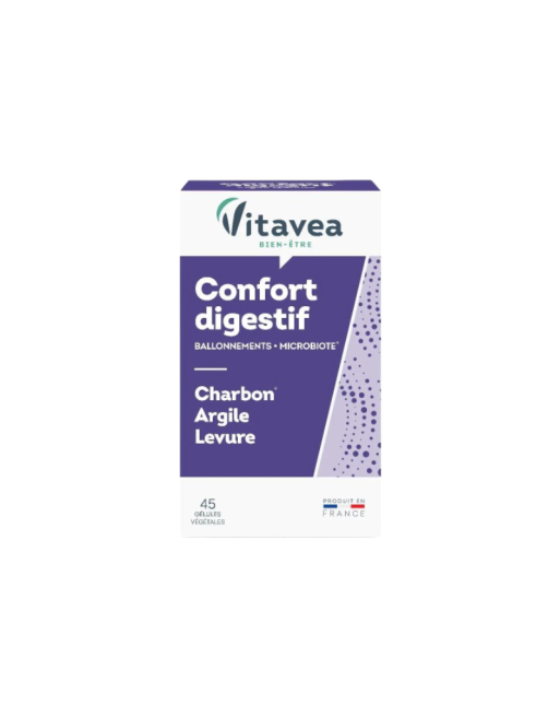 VITAVEA Confort Digestif Charbon Levure Argile
