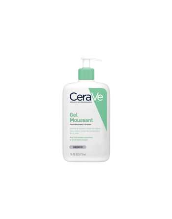 CERAVE Gel Moussant Peaux Normales A Grasses, 473ml