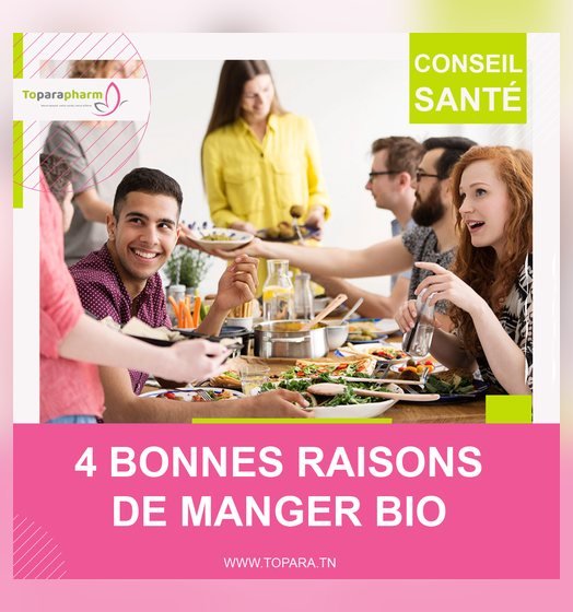 4 bonnes raisons de manger bio